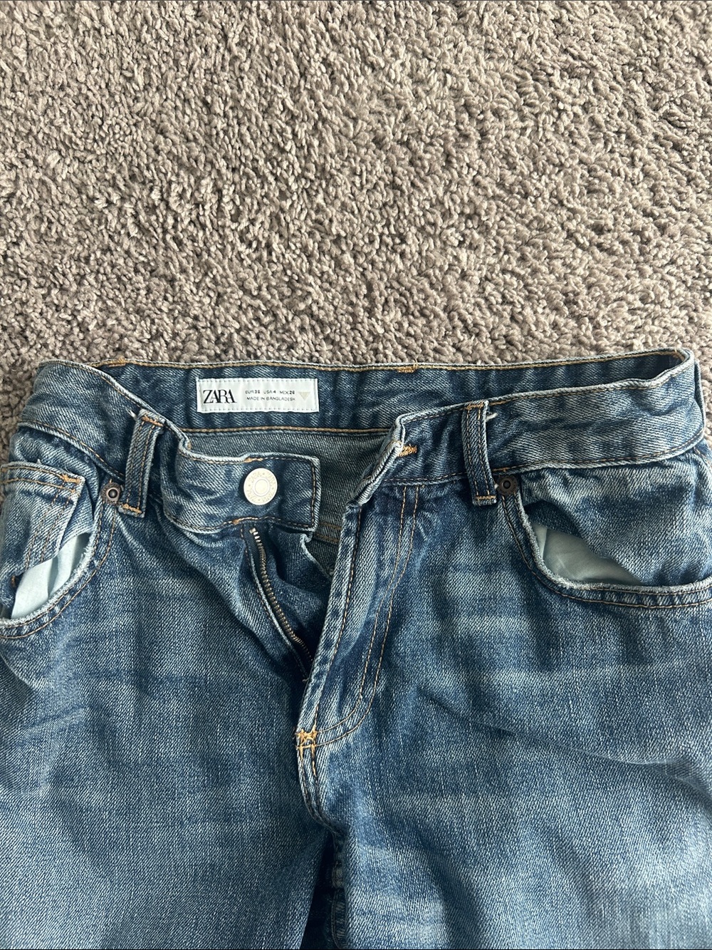 ZARA Blue Denim Jeans